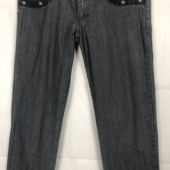 Maripily Mid-Rise Charcoal Jeans Size 5 - Picture 4 of 12